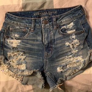 Blue Jean shorts